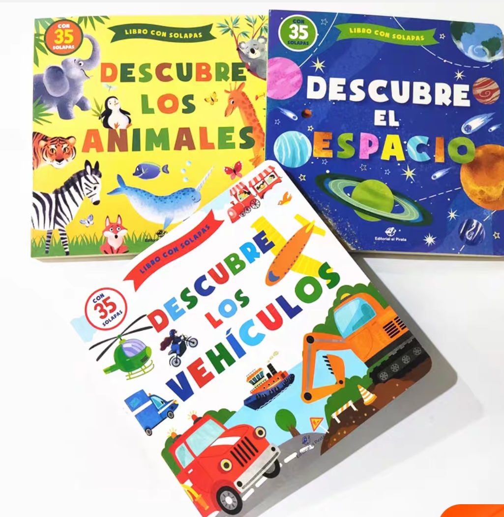 Kids Education Picture - عشوائي 2 كتب الوالدين والطفل الاطفال
