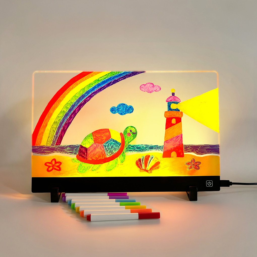 Kids Education Fun - لوحة رسم للأطفال قابلة لإعادة الاستخدام،