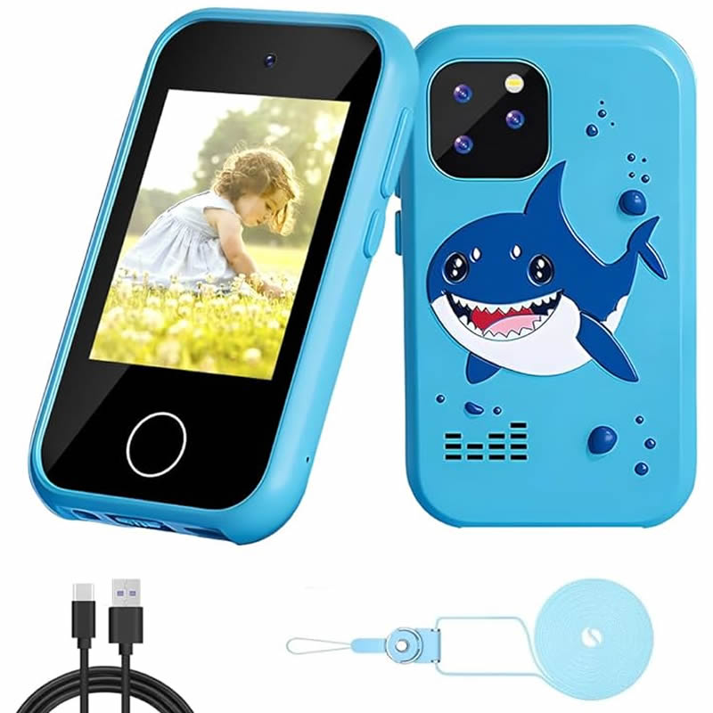 Kids Education Phone - كاميرا رقمية للأطفال، هاتف ذكي، مشغل