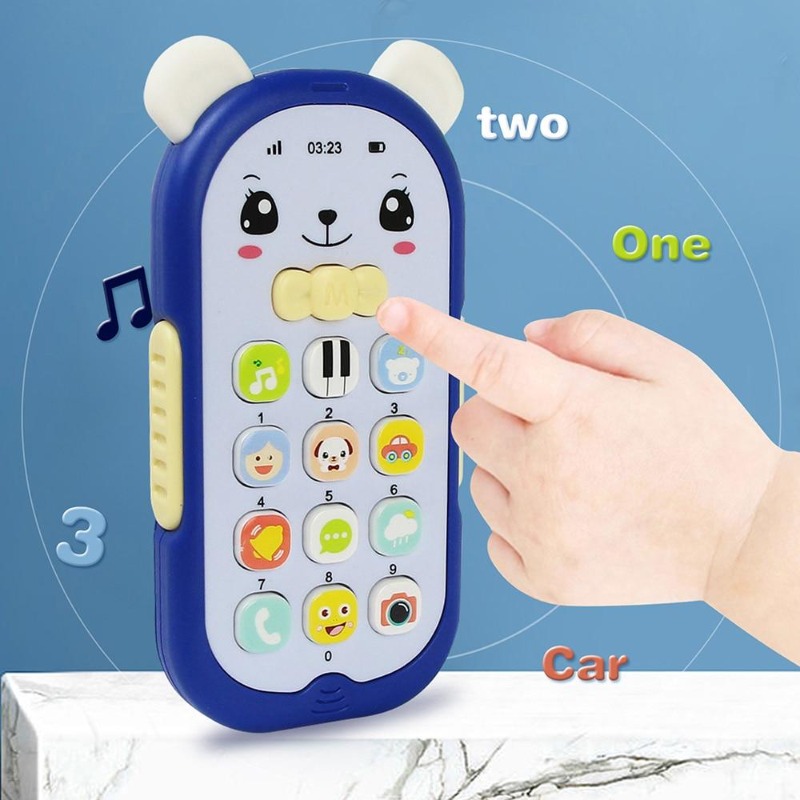 Kids Education Phone - لعبة هاتف للأطفال مع موسيقى وأصوات،