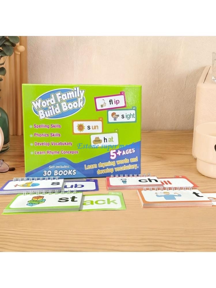 Kids Education Fun - 090B بطاقة المفردات التعليمية 30 قراءة