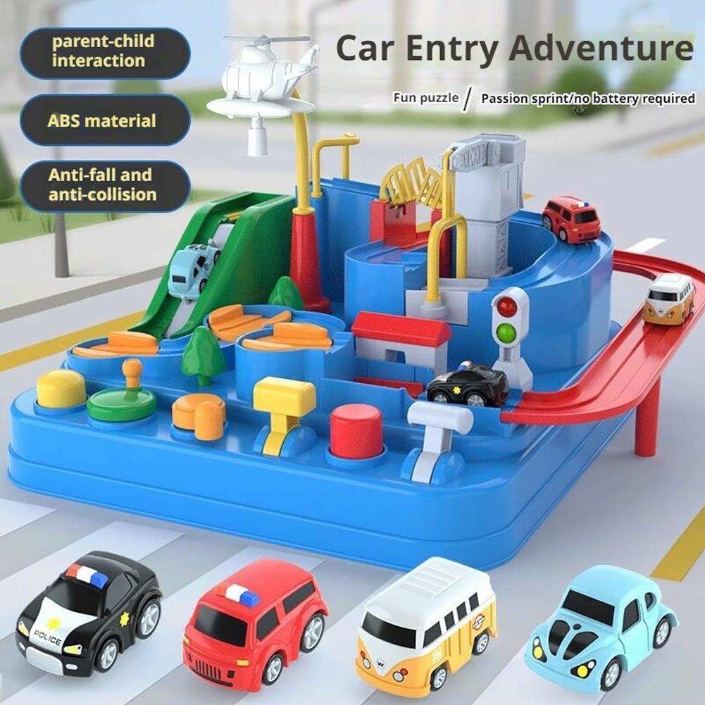 Kids Education Learning - سباق السكك الحديدية سيارة نموذج قطار