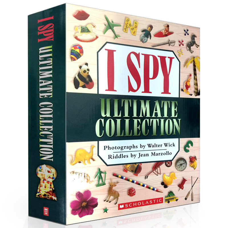 Kids Education Picture - 10 كتب مجموعة I Spy Ultimate