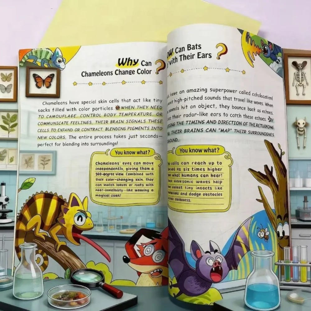 100000 سؤال لماذا: كتاب كرتوني - مراجعة Kids Education Fun وسعره