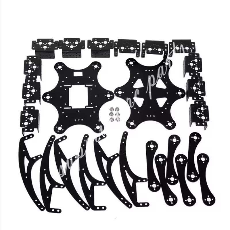 18 DOF الألومنيوم Hexapod العن - مراجعة Coding Robot Toy وسعره