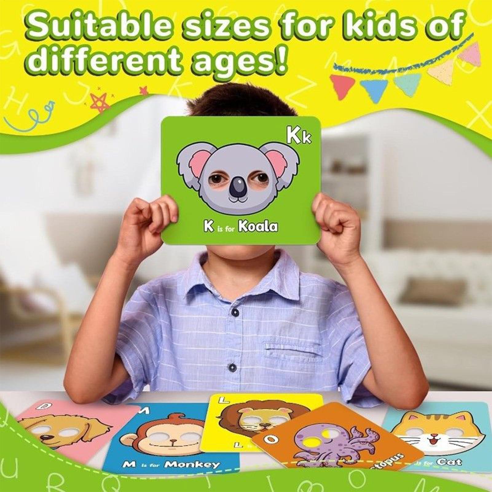 26 قطعة من بطاقات فلاش الأبجدي - مراجعة Kids Education Fun وسعره