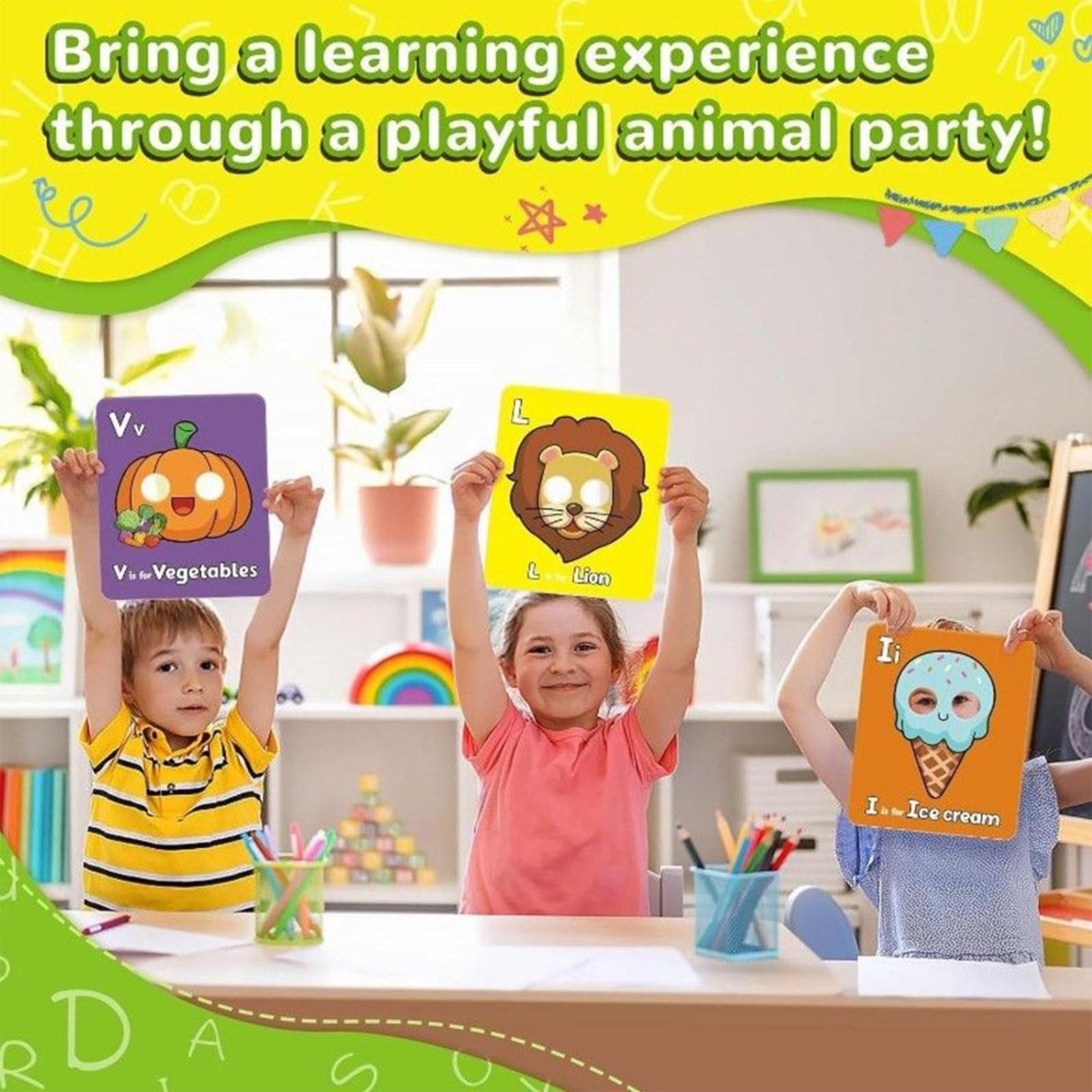 26 قطعة من بطاقات فلاش الأبجدي - مراجعة Kids Education Fun وسعره