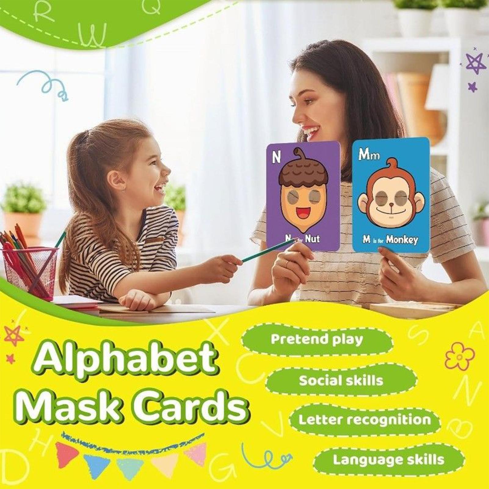 26 قطعة من بطاقات فلاش الأبجدي - مراجعة Kids Education Fun وسعره