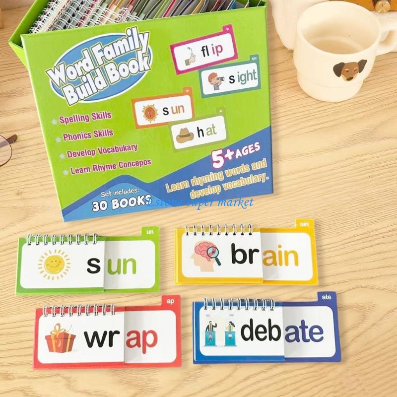 090B بطاقة المفردات التعليمية  - مراجعة Kids Education Fun وسعره