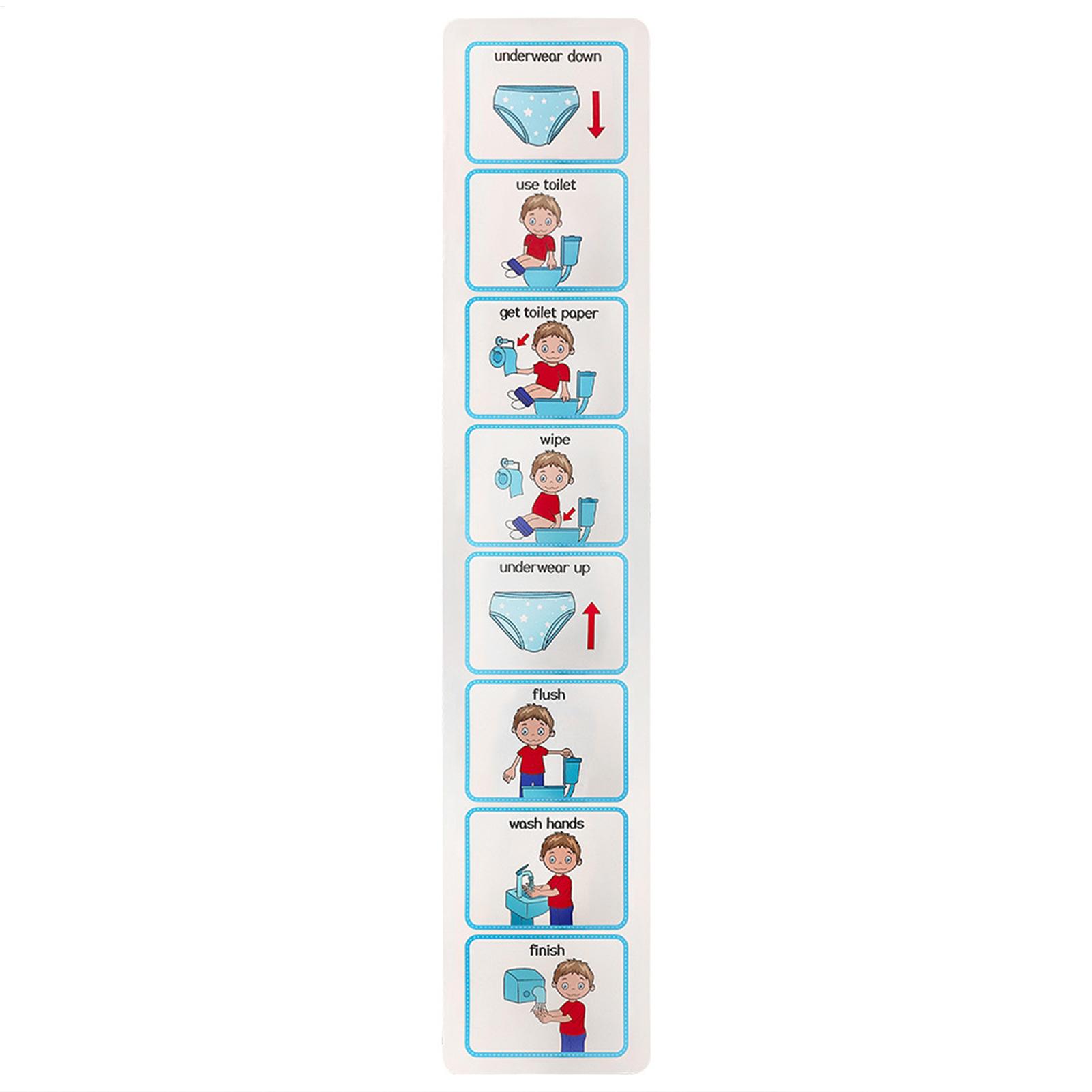 مخطط تدريب على استخدام المرحاض - مراجعة Kids Education Picture وسعره