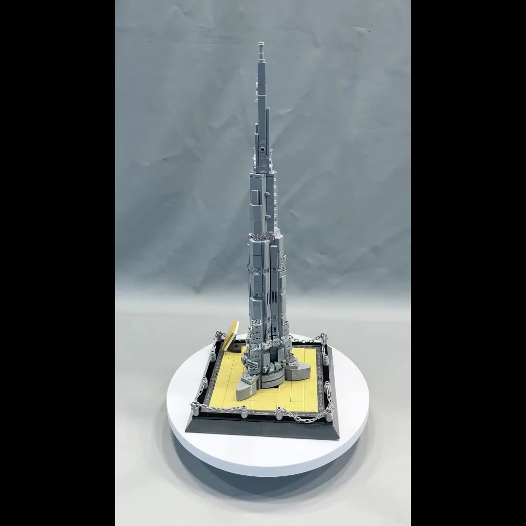 مجموعة مكعبات بناء مصغرة لبرج  - مراجعة Kids Education Dubai وسعره