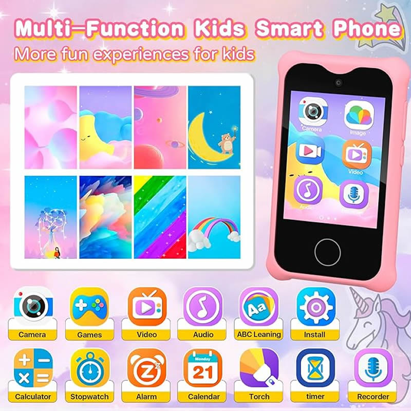 كاميرا رقمية للأطفال، هاتف ذكي - مراجعة Kids Education Phone وسعره