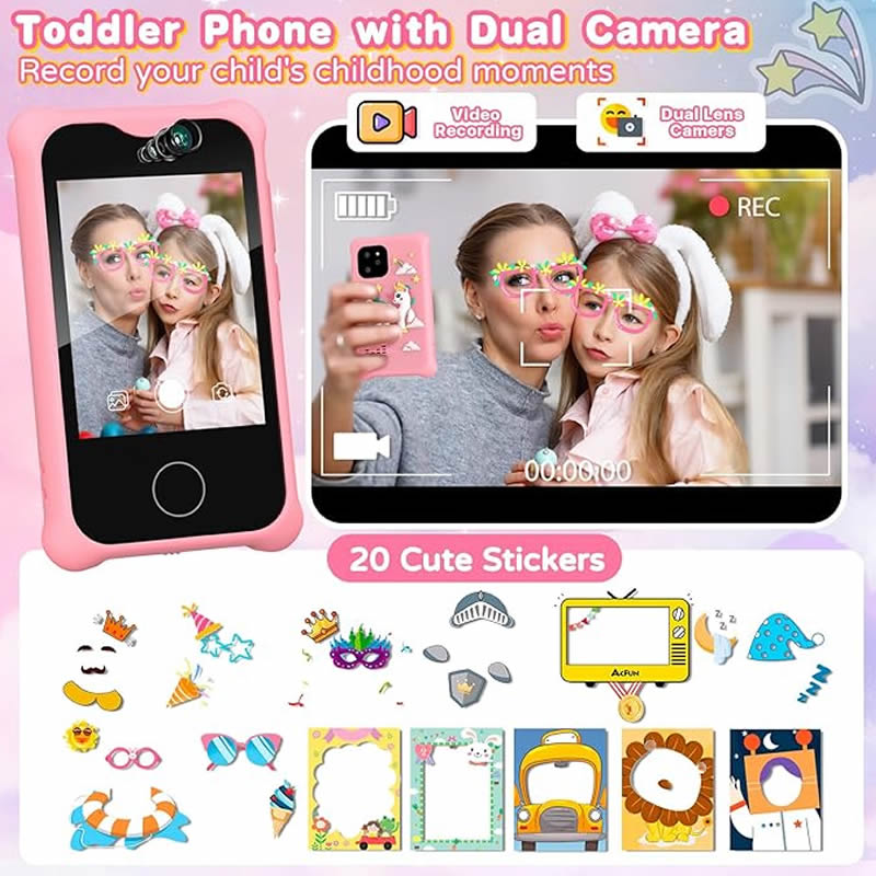 كاميرا رقمية للأطفال، هاتف ذكي - مراجعة Kids Education Phone وسعره